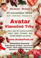 AVATAR - vianočné trhy 27.11.2022