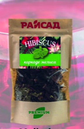 Čaj "hibiscus" - ibištek a medovka 80 g