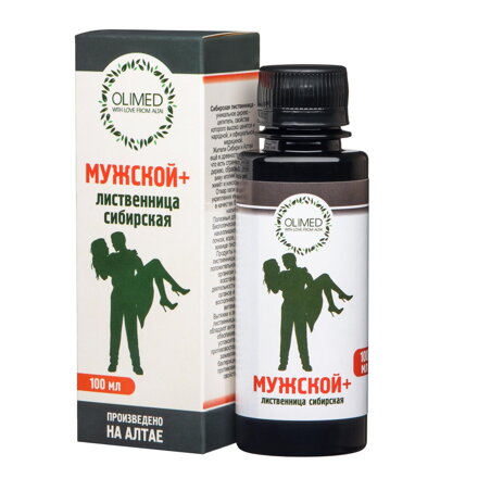 Sibírsky smrekovec "Olimed" - muž+  100 ml