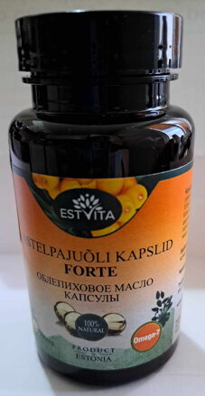 Rakytníkový olej  v kapslulách 60 ks (500mg) FORTE