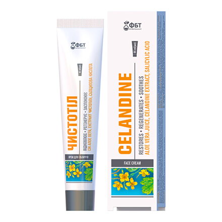 Lastovičník „ čistoteľ“ – krém na akné  44 ml