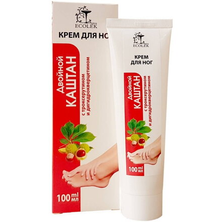 Dvojitý gaštan na žily a unavené nohy 100 ml  UA