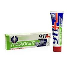 "911" - Gribkosept - krém na plesne nôh 100 ml