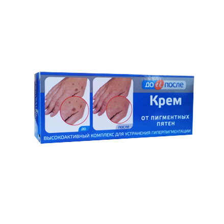 Krém na starecké škvrny