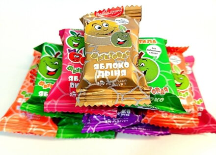 "Pastiluška" Ovocné kože, rôzne druhy 10 ks