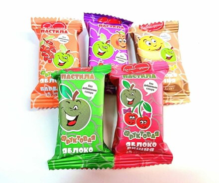 "Pastiluška" Ovocné kože, rôzne druhy 5 ks