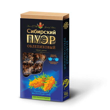 Sibírsky Pu-ehr s rakytníkom  96g
