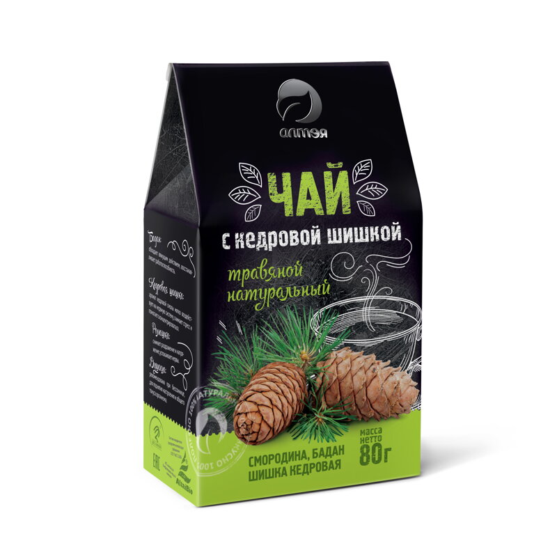 Bylinkový čaj s cédrovou šiškou 80 g Bylinkový čaj s cédrovou šiškou 80 g