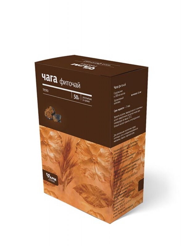 Čaga čaj – ryšavec šikmý (FarmGrup) 50 g Čaga čaj – ryšavec šikmý (FarmGrup) 50 g