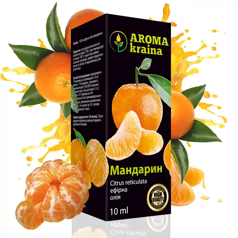 Esenciálny olej mandarinka 10 ml UA Esenciálny olej mandarinka 10 ml UA