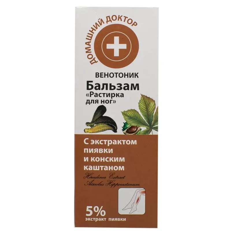 Venotonik s pijavicou a pagaštanom na kŕčové žily  75 ml      