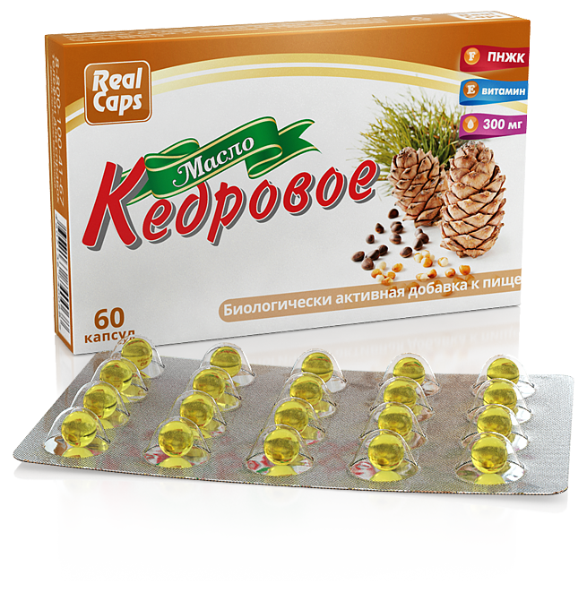 Cédrový olej v kapsuliach 60 ks Cédrový olej v kapsuliach 60 ks