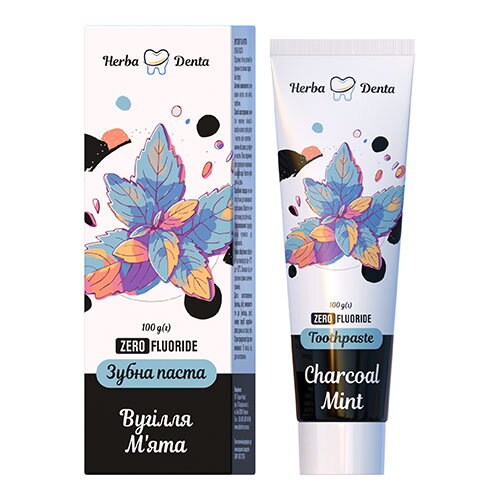 Zubná pasta /bez fluoru/ - aktívne uhlie a mäta 100 g