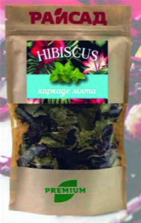 Čaj "hibiscus" - ibištek a mäta pieporná 80 g