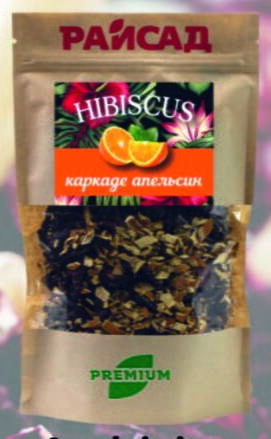 Čaj "hibiscus" - ibištek a pomaranč 80 g