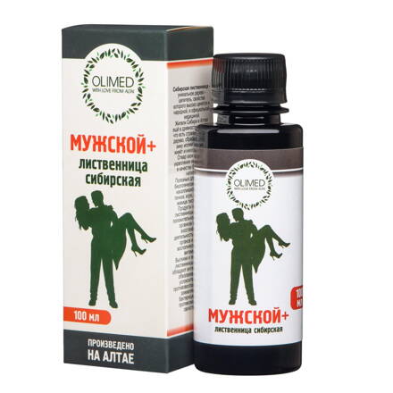 Sibírsky smrekovec "Olimed" - muž+  100 ml