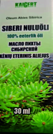 Esenciálny olej - sibírska jedľa 30 ml