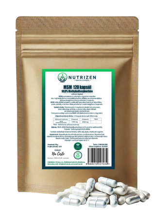NUTRIZEM MSM kapsule 120 ks
