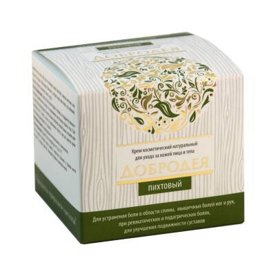 Kozmetický krém "Dobrodeja" - sibírska jedľa 30 ml