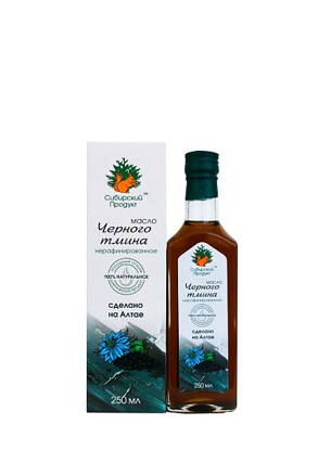 Čierna rasca olej 250 ml - Altaj 