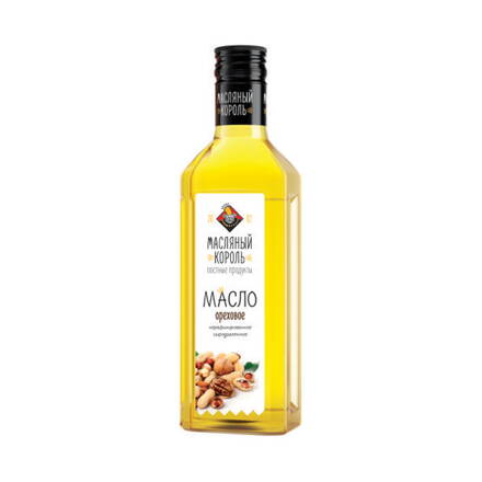 Orechový olej 250 ml - zmes vlašský orech, céder, arašid, lieskový orech