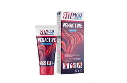 911 – venactive gél na žily a nohy - UA    70 g